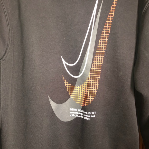 Nike sweatsuit like brand new worn twice hoodie and sweats size M black